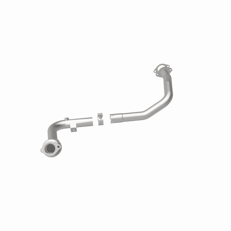 MagnaFlow 5551719 carb direct-fit catalytic converter, opposite side view of the turntable spin
