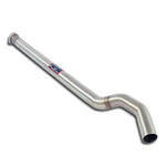 wide view of Supersprint Mid pipe for BMW 2002 (Sedan/Cabrio) 1968-1977 with white background