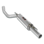 wide view fof Supersprint Rear exhaust central exit Ø70 for BMW 2002 (Sedan/Cabrio) 1968-1977 with white background