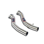 wide view of Supersprint Connecting pipe kit for BMW Z3 Roadster / Coupè - All models (For S50 / S52 engine conversion) 1996-2002 with white background
