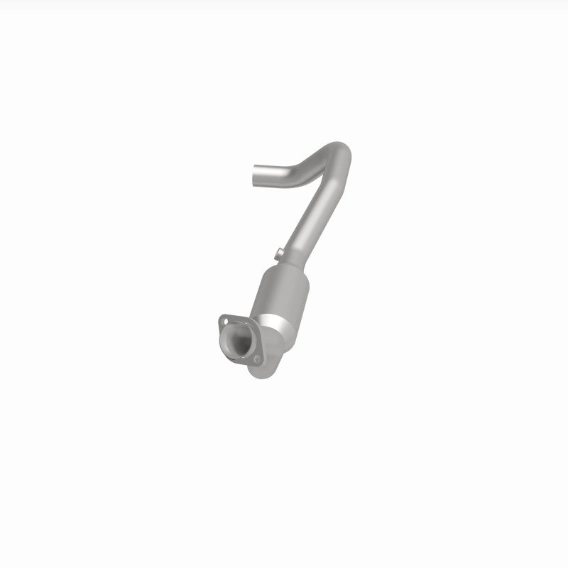 MagnaFlow 4651596 carb direct-fit catalytic converter, side view of the turntable spin