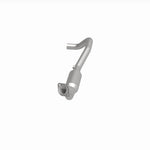 MagnaFlow 4651596 carb direct-fit catalytic converter, side view of the turntable spin