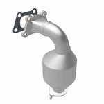 MagnaFlow 5582188 carb manifold converter, rear view of the turntable spin