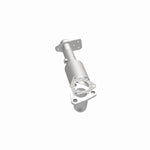 MagnaFlow 3322471 carb direct-fit catalytic converter, opposite side view of the turntable spin