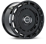 Vossen HF-9 24x10 - 5x112 - ET5 - Deep - 66.56 - Gloss Black Wheel