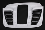 Capristo Ferrari 458 Spider bonnet in primer with carbon vents