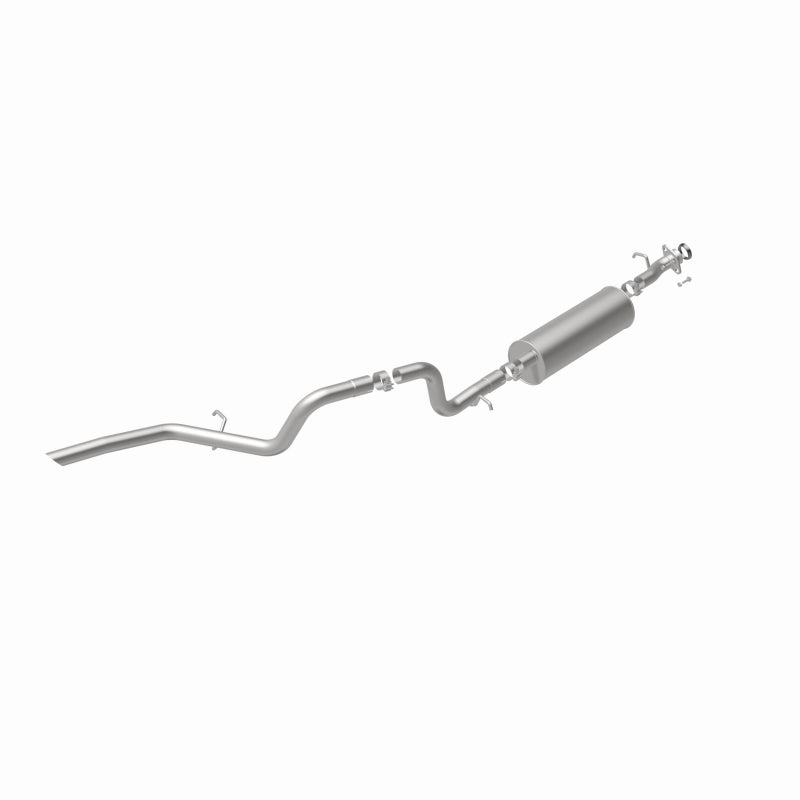 BRExhaust 116-0033 direct-fit exhaust kit, rear view of the turntable spin