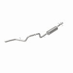 BRExhaust 116-0033 direct-fit exhaust kit, rear view of the turntable spin