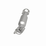 MagnaFlow 5561714 carb direct-fit catalytic converter, side view of the turntable spin