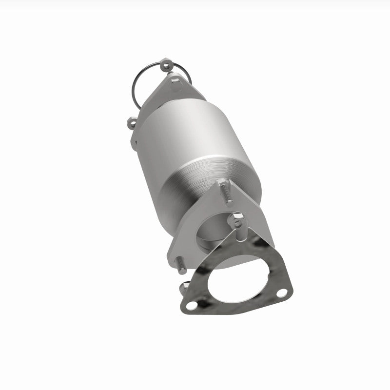 MagnaFlow 52747 oem grade direct-fit catalytic converter, opposite side view of the turntable spin