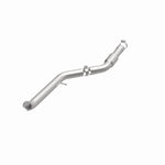 MagnaFlow 21-554 oem grade direct-fit catalytic converter, opposite front three-quarter view of the turntable spin