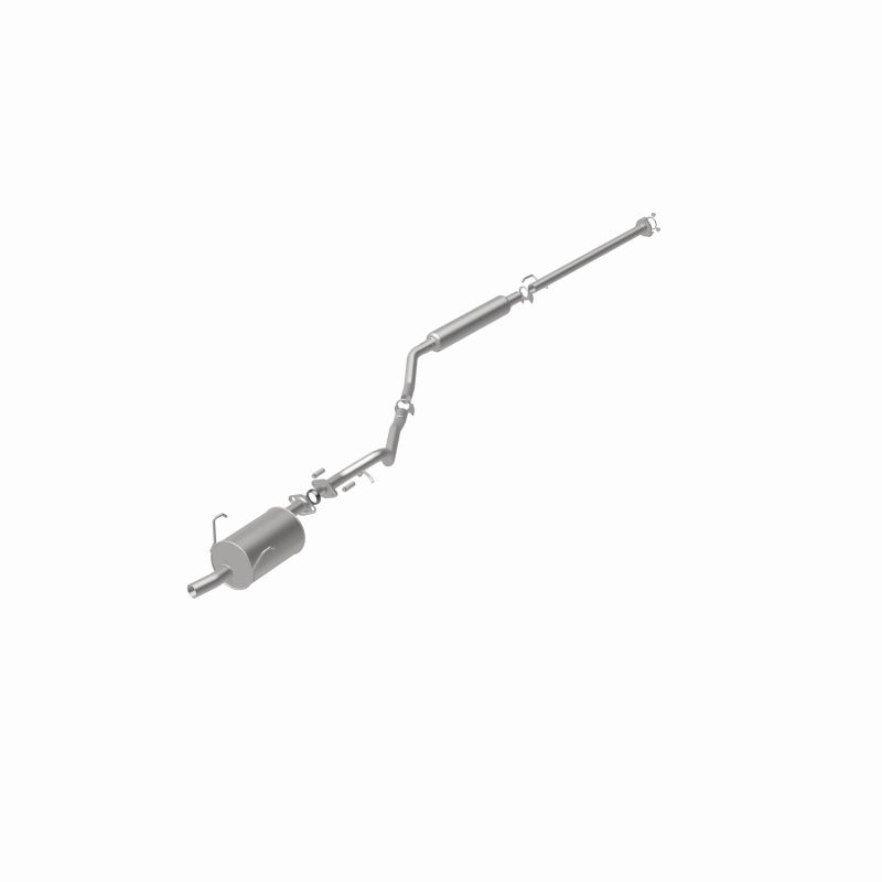 BRExhaust 106-0074 direct-fit exhaust kit, rear view of the turntable spin