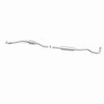 MagnaFlow 52440 oem grade direct-fit catalytic converter, side view of the turntable spin