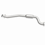 MagnaFlow 4593612 carb direct-fit catalytic converter, side view of the turntable spin