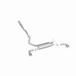 BRExhaust 106-0767 direct-fit exhaust kit, rear three-quarter view of the turntable spin