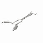 BRExhaust 106-0795 direct-fit exhaust kit, rear view of the turntable spin
