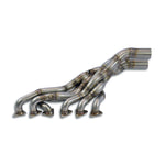 wide view of Supersprint Manifold - Step Design (Right Hand Drive) for BMW E36 All models 1990-2000 with white background