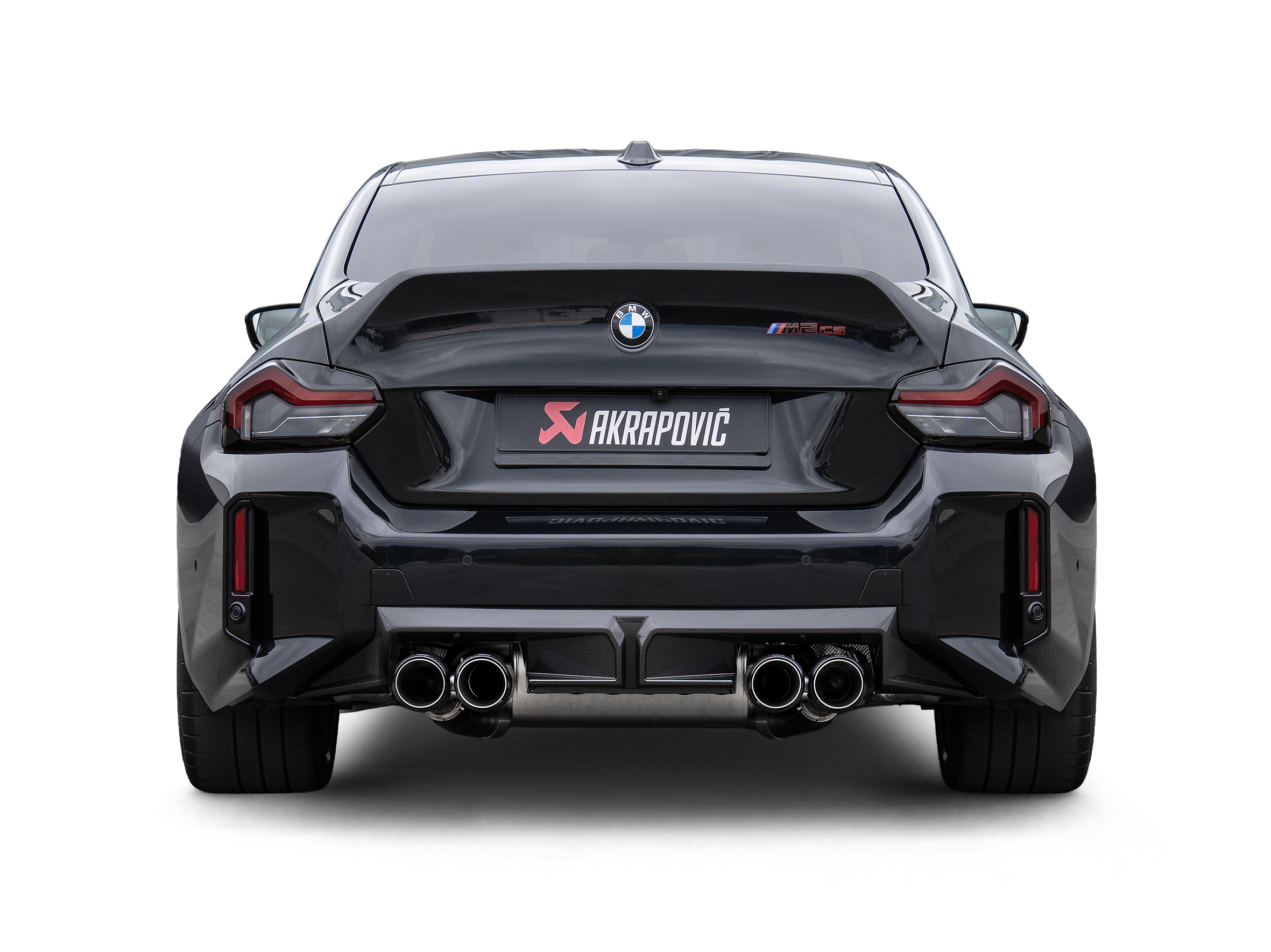 Akrapovic Slip-On Line (Titanium) S-BM/T/39H for BMW M2 (G87) 2023-2026, detail view