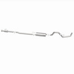 BRExhaust 106-0511 direct-fit exhaust kit, side view of the turntable spin