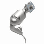 MagnaFlow 5551161 carb manifold converter, opposite side view of the turntable spin