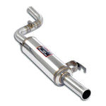 wide view of Supersprint Rear exhaust O54 for BMW 1802 (Touring) 1971 -1974 with white background