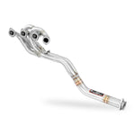 wide view of Supersprint Headers (Left Hand Drive) Oval exhaust ports for BMW 2002 (Sedan/Cabrio) 1968-1977 with white background