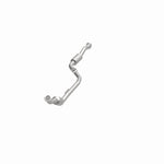 MagnaFlow 551639 carb direct-fit catalytic converter, opposite front three-quarter view of the turntable spin