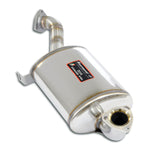 wide view of Supersprint Centre exhaust for Alfa Romeo Spider 2000 Quadrifoglio Kat. (Ultima) 1990-1994 with white background