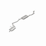 BRExhaust 106-0279 direct-fit exhaust kit, rear view of the turntable spin