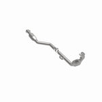 MagnaFlow 5411519 carb direct-fit catalytic converter, front three-quarter view of the turntable spin