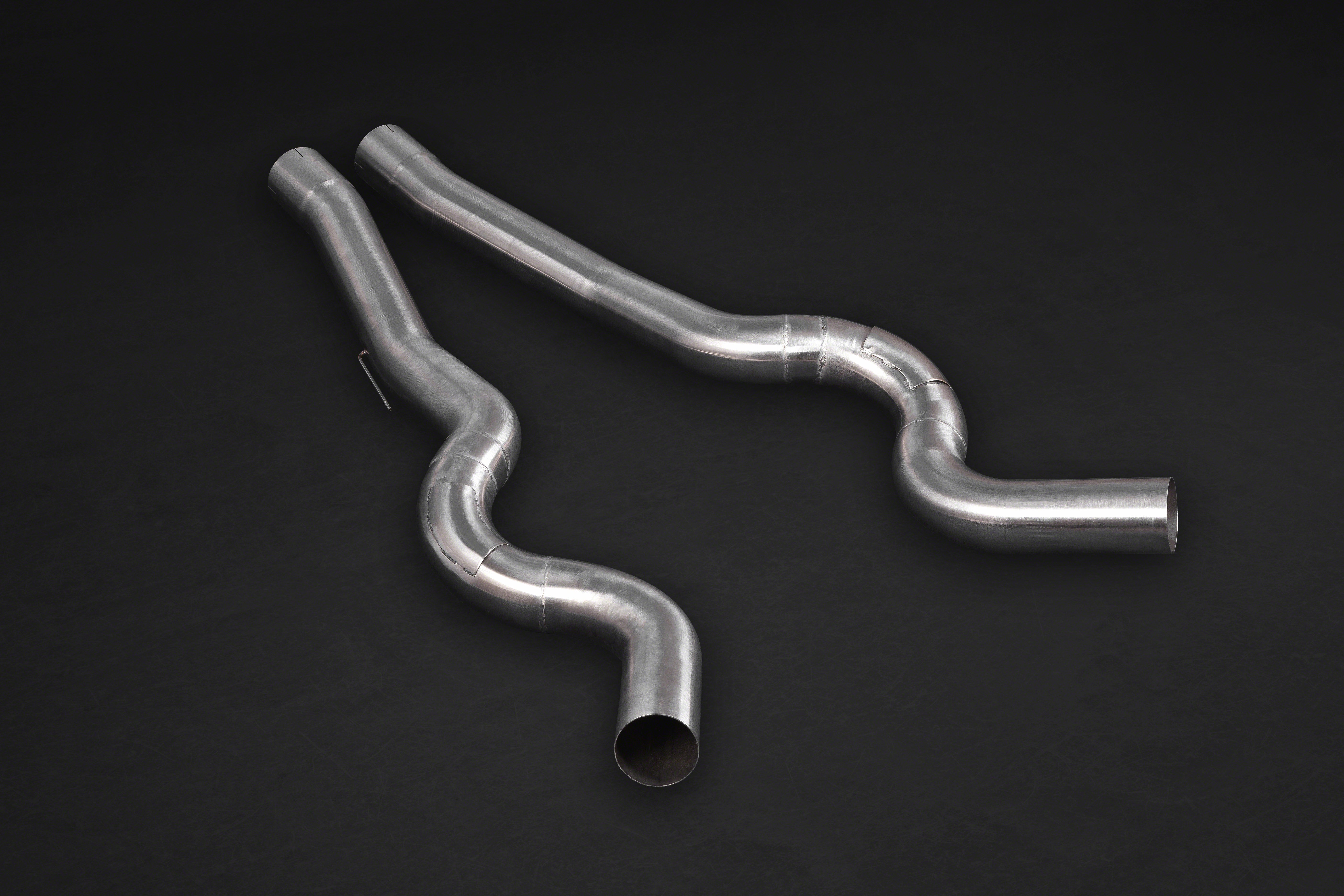 Capristo BMW M6 stainless connecting pipes
