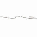BRExhaust 106-0377 direct-fit exhaust kit, side view of the turntable spin