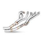 wide back view of Supersprint Manifold (Left Hand Drive) for BMW E30 - S54 engine conversion 1982-2006 with white background