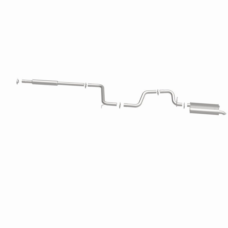 BRExhaust 106-0073 direct-fit exhaust kit, side view of the turntable spin