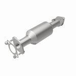 MagnaFlow 4481930 carb direct-fit catalytic converter, rear view of the turntable spin