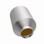 MagnaFlow 5551205 universal catalytic converter, opposite side view of the turntable spin