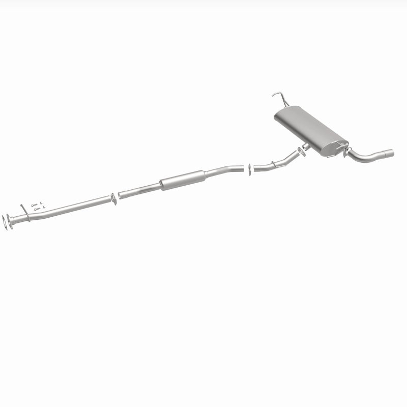 BRExhaust 106-0225 direct-fit exhaust kit, front three-quarter view of the turntable spin