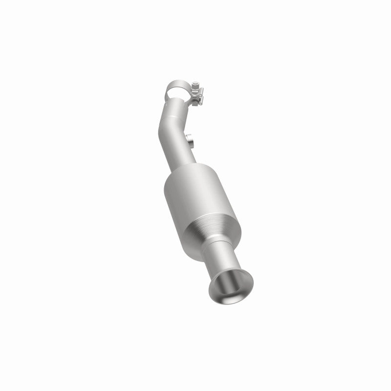 MagnaFlow 21-288 oem grade direct-fit catalytic converter, opposite side view of the turntable spin