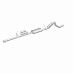 BRExhaust 106-0344 direct-fit exhaust kit, front three-quarter view of the turntable spin