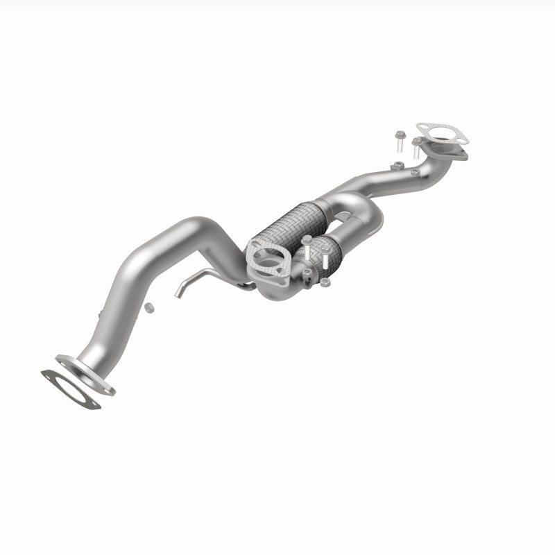 BRExhaust 107-0253 exhaust pipe, rear view of the turntable spin