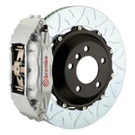 E46 M3 Brembo GT front kit, silver caliper, 355mm Type 3 slotted 2-piece disc
