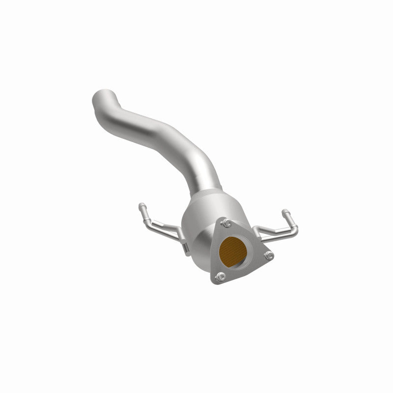 MagnaFlow 52373 oem grade direct-fit catalytic converter, opposite side view of the turntable spin