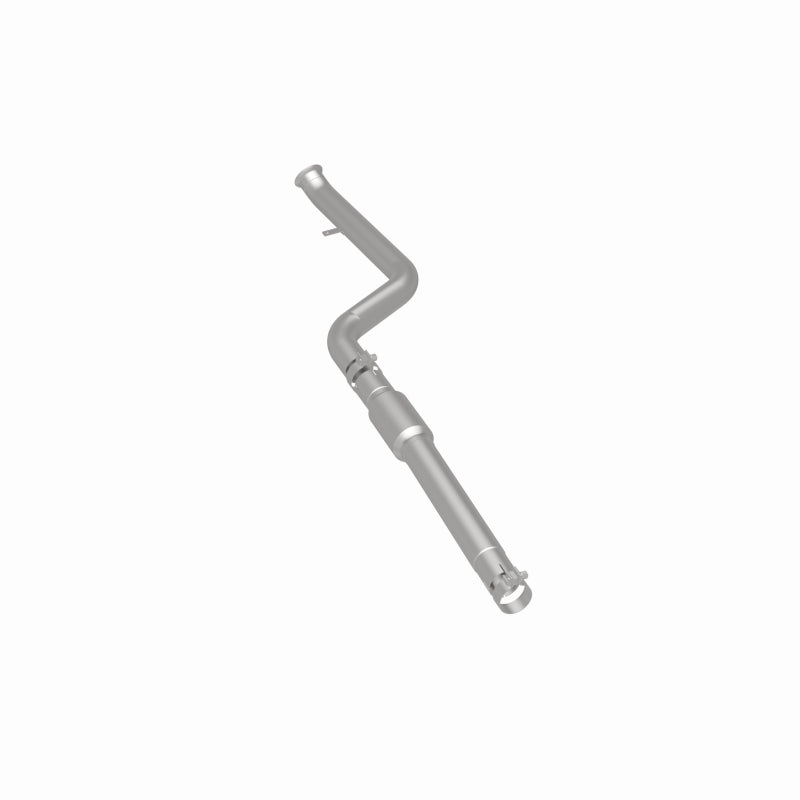 MagnaFlow 280544 oem grade direct-fit catalytic converter, rear three-quarter view of the turntable spin