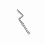 MagnaFlow 280544 oem grade direct-fit catalytic converter, rear three-quarter view of the turntable spin
