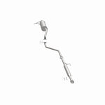 BRExhaust 106-0760 direct-fit exhaust kit, opposite side view of the turntable spin