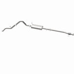BRExhaust 106-0464 direct-fit exhaust kit, opposite rear three-quarter view of the turntable spin