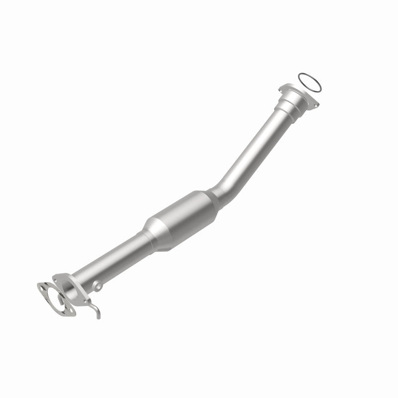 MagnaFlow 5461221 carb direct-fit catalytic converter, rear view of the turntable spin