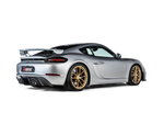Akrapovic Porsche Cayman GT4 (718) Rear Carbon Fiber Diffuser - Matte DI-PO/CA/8/M for Porsche 718 Cayman GT4 / Boxster Spyder 982 2020-2023, side view