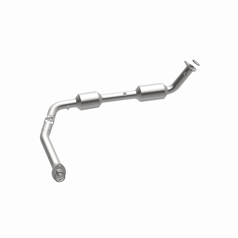 MagnaFlow 5582629 carb direct-fit catalytic converter, opposite side view of the turntable spin