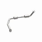 MagnaFlow 5582629 carb direct-fit catalytic converter, opposite side view of the turntable spin